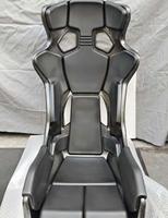 Siège de course Recaro RMS Sport avec rebord latéral surélevé pour Mercedes W190 W205 Audi RS3 S3 VW Golf GTI - Amélioration de l'intérieur de voiture