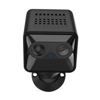 Caméra IP sans fil Wi-Fi basse consommation AISSEU A2 1080P avec batterie rechargeable intégrée, support magnétique et rotation à 360° pour la sécurité