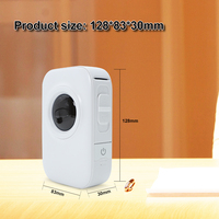Printer Label Thermal Nirkabel Mini Portabel 0.5 Inci Premium Mesin Pembuat Stiker Label Nirkabel Portabel