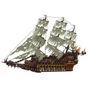 Mould King 13197 Série Navire Modèle de bateau pirate Le <span class=keywords><strong>Flying</strong></span> <span class=keywords><strong>Dutchman</strong></span> 4364PCS Blocs de construction Modèle de jouet technique Cadeaux de Noël - Product Image 1