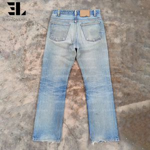 Pantalones cargo de lona de pato, sarga de algodón con lavado desgastado, holgados y rectos, tácticos, para trabajo y patinaje - Product Image 3
