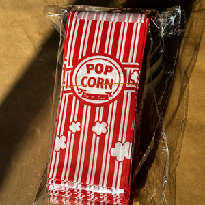Supermarkt Voedselverpakking Wegwerp Papieren Zak Voor <span class=keywords><strong>Popcorn</strong></span> En Chips Kraftpapier Olie-Proof Voor Verpakking - Product Image 2