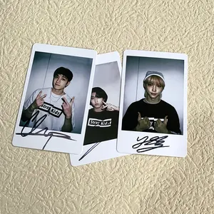 KPOP Stray Kids 7 unids/set HD Photocards Felix Seungmin Bangchan LOMO tarjetas postales de doble cara Han I.N Changbin Fans regalo L101