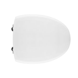 Siège de toilette pour Cielo Vaso Light Forma 4, charnières blanches en boucle - Product Image 1