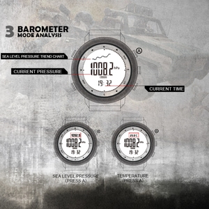 Nouveautés NORTH EDGE APACHE-<span class=keywords><strong>46</strong></span> Montre de sport intelligente multifonctionnelle pour homme, étanche, bracelet en nylon numérique - Product Image 6