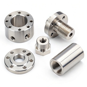 Fabrication industrielle de composants de fraisage et de tournage en acier inoxydable et en aluminium de haute précision sur mesure - Product Image 5