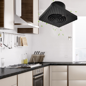 Ventilateur d'extraction de cuisine certifié CE avec panneau décoratif, contrôle de l'humidité, extracteur électrique, indice IPX45, fonctionnement silencieux à 26 dB - Product Image 6