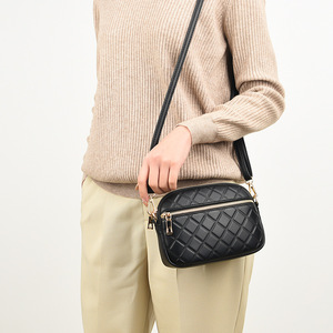 Women Branded Trend Hand Bag Female Causal Shoulder Handbags Embroidery Thread <b>Small</b> PU Leather Crossbody Bags - Product Image 4