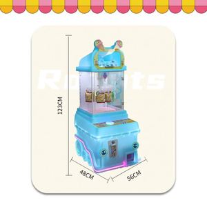 Machine d'arcade à grue à monnayeur, expédiée depuis les États-Unis, pour jouets en peluche et distributeur de bonbons, avec lecteur de billets et lecteur de cartes, mini machine à griffes - Product Image 5