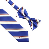Fabricant chinois, vente en gros de cravates en polyester jacquard tissé avec logo personnalisé, cravates élastiques pour hommes, cravates d'entreprise