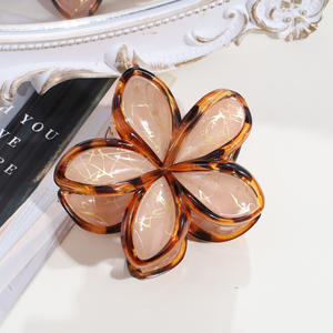 Pinzas de Pelo de Plástico con Flores para Vacaciones de Verano 2026, Pinzas de Pelo de Plumeria para Mujer, Accesorios para el Cabello - Product Image 6