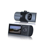 Caméra de tableau de bord double objectif 2,7 pouces avec capteur G et GPS, enregistreur vidéo de voiture avant et arrière – Offre Spéciale