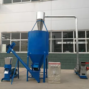 500kg/h flat die pellet mill small poultry feed plant bird feed pellet production line