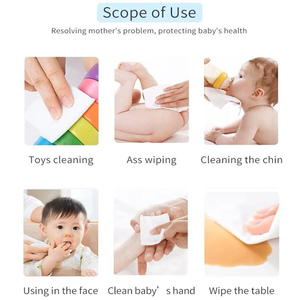 Salviette Umidificate per Neonati di Alta Qualità Personalizzate all'Ingrosso, <span class=keywords><strong>Set</strong></span> Familiare di Salviette Umidificate per Bambini con Acqua Pura - Product Image 6