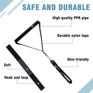 Tali Traksi Leher Portabel dari Neoprene dengan Sabuk Dagu, Alat Dekompresi Tulang Belakang untuk Pijat Pereda Nyeri Leher - Product Image 4