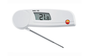 Thermomètre alimentaire pliable Testo 103 -<span class=keywords><strong>22</strong></span> à 428 °F / -30 à +220 °C Thermomètre de pénétration 0560 0103 - Product Image 3
