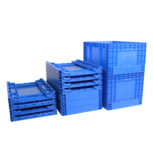 600*400*120 mét EU hậu cần có thể gập lại nhựa doanh thu hộp 600*400 đóng mở cho nhà máy lưu trữ Giao thông vận tải kho - Product Image 3