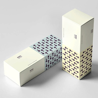 Boîte cadeau de shampoing personnalisée avec boîte en papier à coque dure de style tiroir échantillons gratuits disponibles pour personnalisation