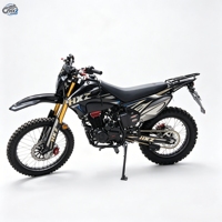 Moto tout-terrain HXZ Shadow Rider PR300, refroidissement par air, 300 cm³, double usage, démarrage électrique, grand réservoir de 13 L, route et tout-terrain, enduro