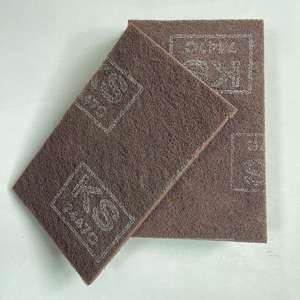 7447C Rollo de Zambro sin madera Almohadilla de molienda abrasiva 145*230 Material de aluminio de acero de pulido de molienda marrón - Product Image 1