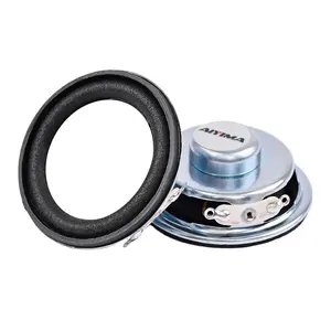 AIYIMA 2Pcs 45MM Âm Thanh Loa Di Động 1.75Inch 4 Ohm 3W Đầy Đủ Loa Neodymium Từ Tính Tự Làm stereo Hộp Phụ Kiện