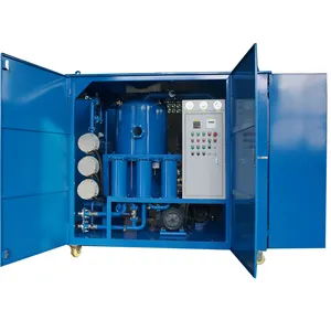 Système de recyclage de traitement d'huile isolante 6000lph, Machine de purification d'huile de transformateur Mobile