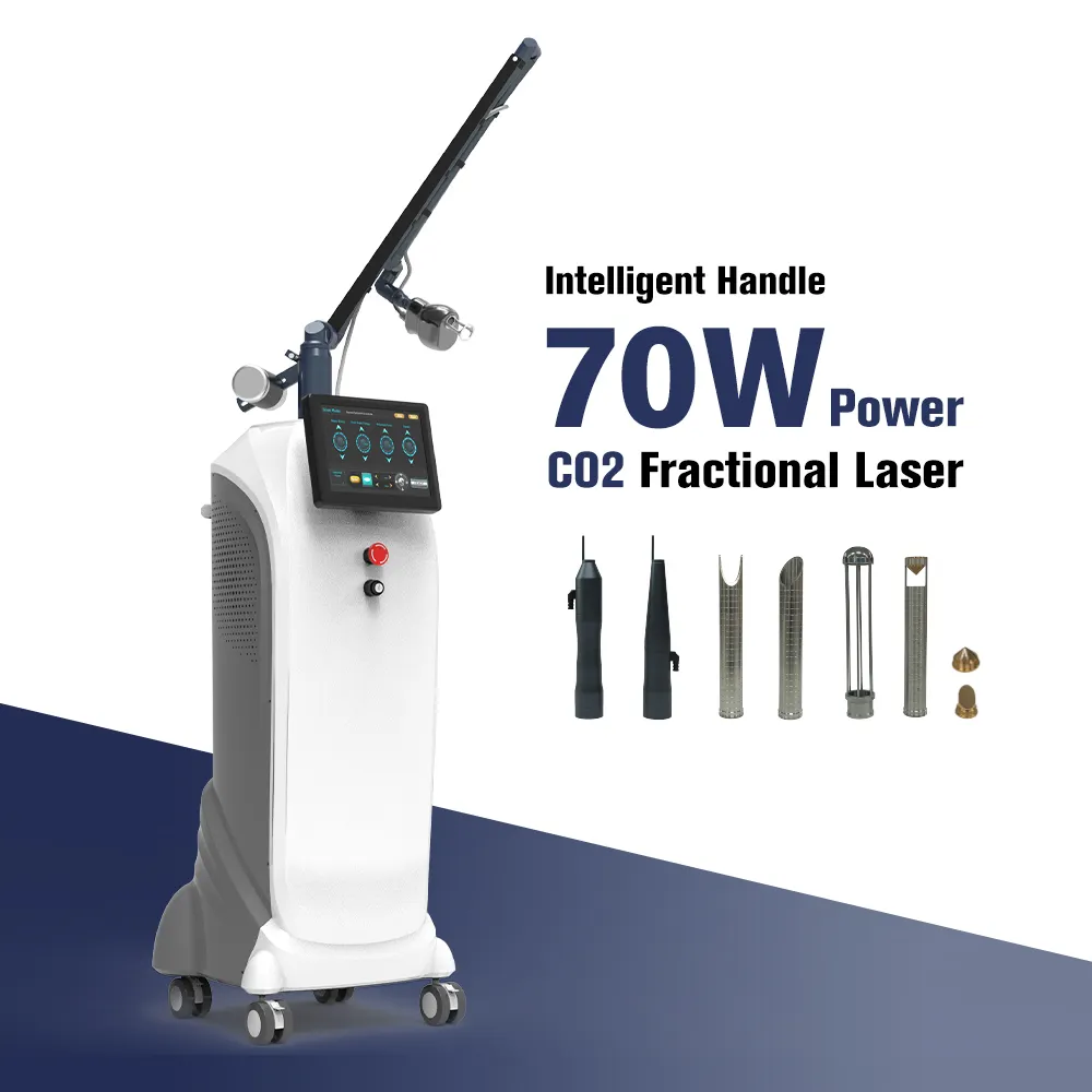 Nubway âm đạo trẻ hóa y tế phẫu thuật Thiết bị laser 10600nm fractional CO2 Laser hệ thống máy