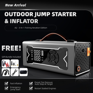 Arrancador de Baterías de Coche de 12V, 6000mAh, Portátil, para Arranque de Emergencia del Motor - Product Image 2