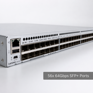 Gen7 64Gbps Fibre Channel SAN <b>Switch</b> for ThinkSystem DB720S Series High-Density Storage <b>Networking</b> for Enterprise Data Center - Product Image 4