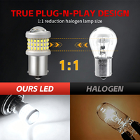 Ampoules LED pour voiture P21W PY21W P21/5W 1156 Bau15s Ba15s 1157 Bay15d, clignotants, feux de freinage, feux de recul, feux de stationnement, 12V, blanc