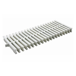 Grille de drainage robuste pour piscines, qualité commerciale, en ABS, pour le périmètre de la piscine, grille de drainage extra épaisse pour canaux d'eau - Product Image 1