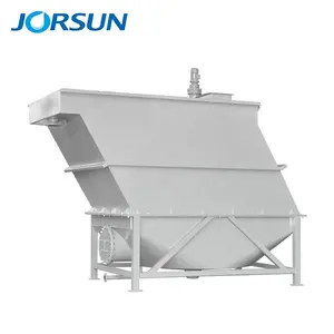 JORSUN 응고제 및 응집제 탱크 도징 장치의 WWTP 용 슬러지 스크레이퍼가 포함 된 맞춤형 라멜라 침전기 (LST)