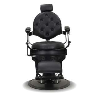 Herren Retro Oil-Head Chair Höhen verstellbarer Rasier gesichts stuhl aus Kunstleder für Friseur läden und Friseursalons - Product Image 5