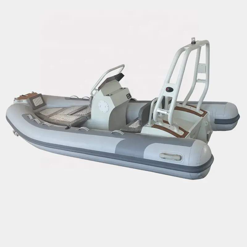En çok satan CE 6 kapasiteli yüksek hız kaburga 360 390 orca hypalon derin v alüminyum sert gövde şişme kaburga tekne satılık