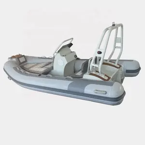 Best Selling CE 6 capacity high speed rib 360 390 orca hypalon deep-v aluminum rigid hull inflatable rib boat for sale