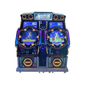 Máquina de juego de baile de batalla de música Arcade de doble jugador grande, equipo de entretenimiento que funciona con monedas con construcción de plástico metálico - Product Image 5