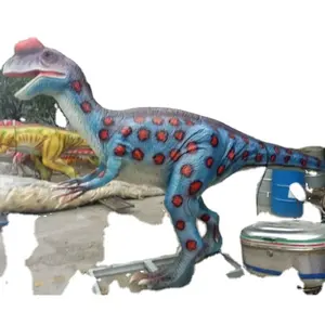 Grandes Statuen de Dinosaures realistische riesige Dinosaurier Roboter gehen Dinosaurier