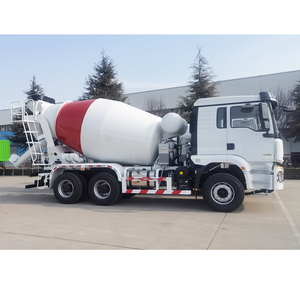 Neuer Shacman 6*4 Zement-Betonmischer-LKW mit 8m³ Kapazität Pumpe, Motor Getriebe für Produktionsanlagen - Product Image 2