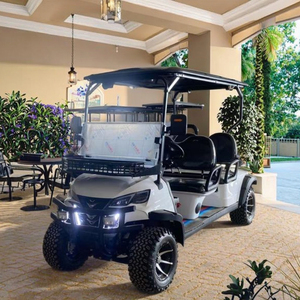 Carrito de Golf Eléctrico de 48V, Vehículo Eléctrico para Visitas Turísticas, Buggy para Inmobiliarias, Hoteles, Recepción, Vehículo <span class=keywords><strong>Todoterreno</strong></span> para Tours, 3-4 Asientos - Product Image 3