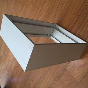 Boîte à lumière murale personnalisée à poteau rond, rectangle, étoile, hexagone, plafond, boîte à lumière led, cadre simple, double piste, <span class=keywords><strong>profil</strong></span>é en aluminium - Product Image 3