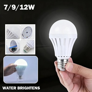 Bombilla <span class=keywords><strong>LED</strong></span> Inteligente Recargable E27 7W-12W, Lámpara de Emergencia Portátil para Sala de Estar, Baño y Camping - Product Image 2