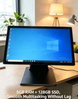 POS-терминал SANDU 15.6" с сенсорным экраном, Intel Core I3/i5/i7, 8 ГБ DDR3, SSD 32/64/128 ГБ, Windows 7/8/10, быстрый и стабильный, круглосуточная работа