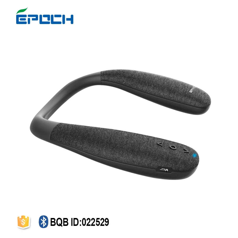 Neckband קול ציוד/מגברים/תיבת רמקול נייד חיצוני רמקול סביב צוואר עיצוב לביש רמקול Bluetooth 5.0