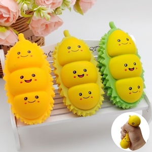 Juguete Blandito de Durián, Pelota de Plástico para Apretar, Juguete Sensorial Antiestrés, Pelota Divertida para Aliviar el Estrés, Regalo para Niños - Product Image 1