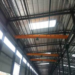 Custom Single Girder Overhead <b>Crane</b> with Remote Control and Anti Sway System 5-32 Ton Single Beam <b>Bridge</b> <b>Crane</b> for Workshops - Product Image 3