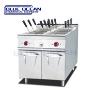 Vente en gros Cuiseur à pâtes italien Four de comptoir avec cuisinières à induction en acier inoxydable Alimenté au gaz et à l'électricité