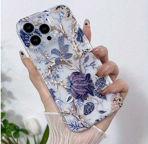 <span class=keywords><strong>Coque</strong></span> de Téléphone Mobile de Luxe en TPU, Antichoc, avec Impression Fleurie Effet Encre Spatiale pour <span class=keywords><strong>iPhone</strong></span> 7 8 X Xr Xs 11 <span class=keywords><strong>12</strong></span> 13 14 15 16 17 <span class=keywords><strong>Pro</strong></span> Max - Product Image 3
