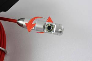 Wopson 22mm HD Rotate <span class=keywords><strong>Plomberie</strong></span> Pipeline Cheminée Caméra d'égout 360 - Product Image 4