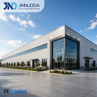 Nave Industrial Metálica Prefabricada con Certificación CE, Taller, Fábrica, Hangar, Centro Logístico, Edificio de Almacenamiento de Gran Envergadura