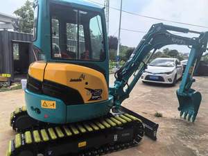 Mini Excavadora de Segunda Mano de 2 Toneladas, 2.5 Toneladas, 3 Toneladas, Kubota U25, Excavadoras Usadas, Excavadora de Cadenas Japonesa, Motor Kubota, Certificación CE - Product Image 2